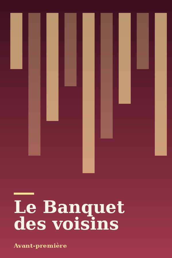 Affiche du film Le Banquet des voisins
